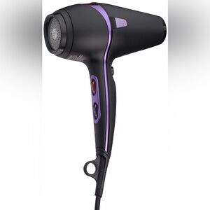 GHD Air Professional Hair Dryer - Black with Purple Highlights